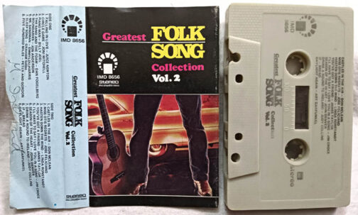 Greatest Folk Song Collection Vol 2 Album Audio Cassette
