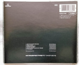 Intropective Pets Shop Boys Album Audio cd