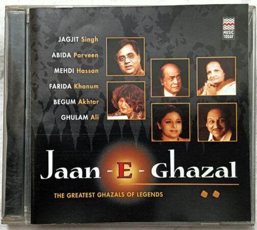 Jaan E Ghazal The Greatest Ghazals of Lengends Hindi Film Songs Audio CD