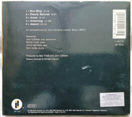 John Coltrane Sun Ship Album Audio cd