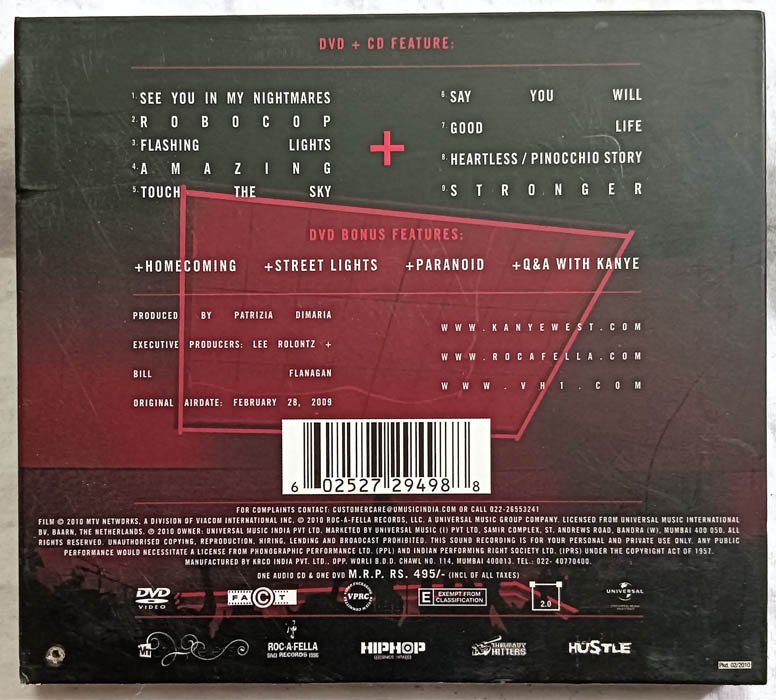 Kanye West VH 1 Storytellers Album Audio Cd