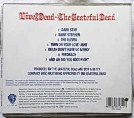 Live Dead the grateful Dead Album Audio cd