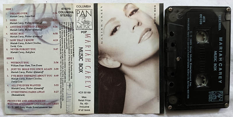 Maria Carey Music Box Album Audio Cassette