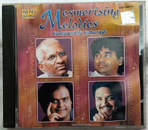 Mesmerising Melodies Tamil Film Songs Audio Cd