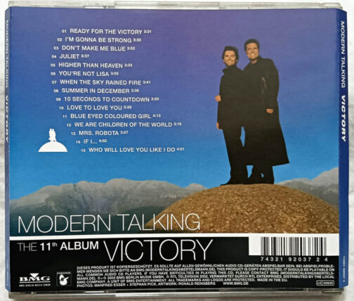 Modern talking victory the 11 album Album Audio cd