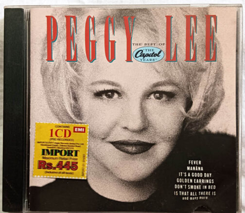 Peggy the best of Lee Album Audio cd
