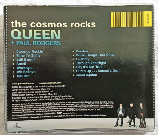 Queen Paul Rodgers the cosmos rocks Album Audio Cd