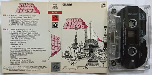 Relics Pink Floyd Album Audio Cassette