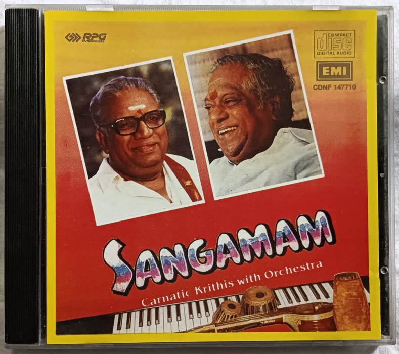 Sangamam Maharajapuram Santhanam M.S.Viswanathan Carnatic Krithis With Orchetra Audio cd