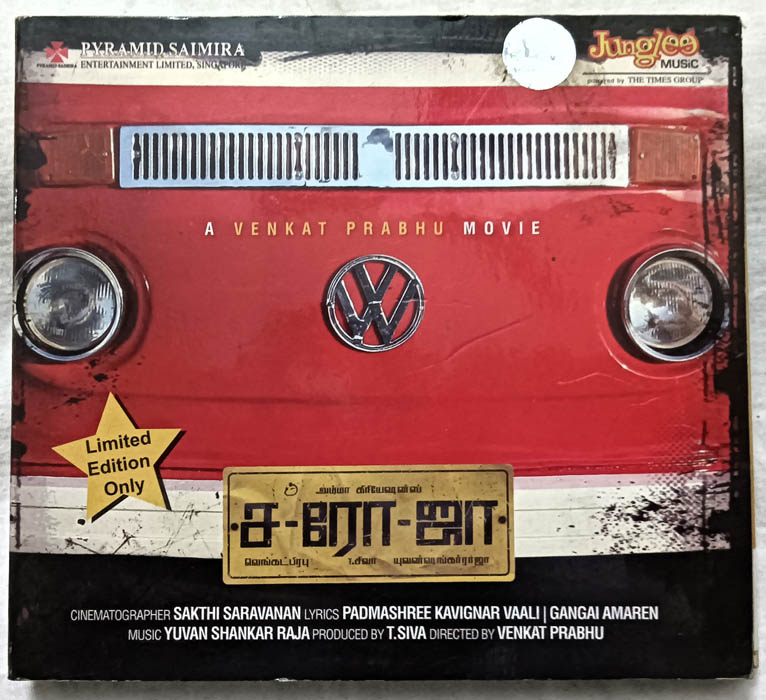 Saroja Tamil Film Song Audio CD By Yuvan Shankar Raja