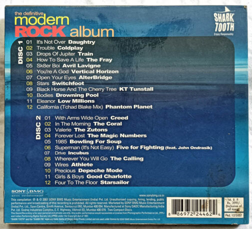 The definitive Modern Rock Album Audio 2Cds