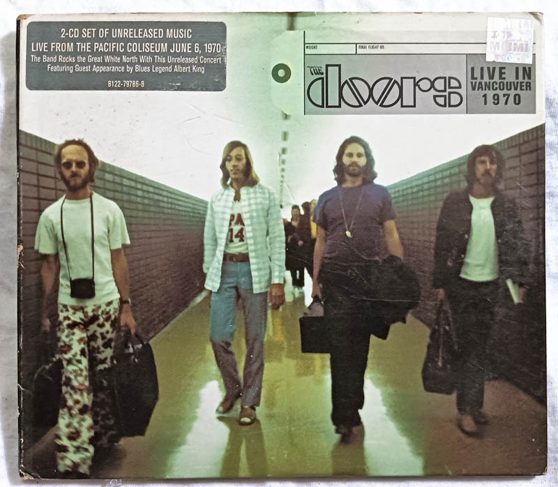 The doors live in vancouver 1970 Album Audio Cd