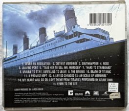 Titanic by James Horner Album Audio Cd