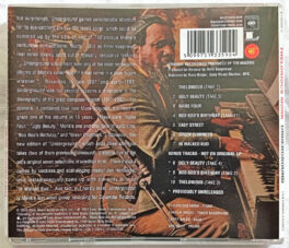 Underground Thelonious Monk Album Audio Cd