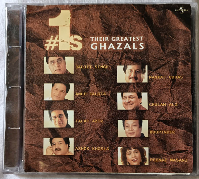 1st Their Greatest Ghazals Audio cd