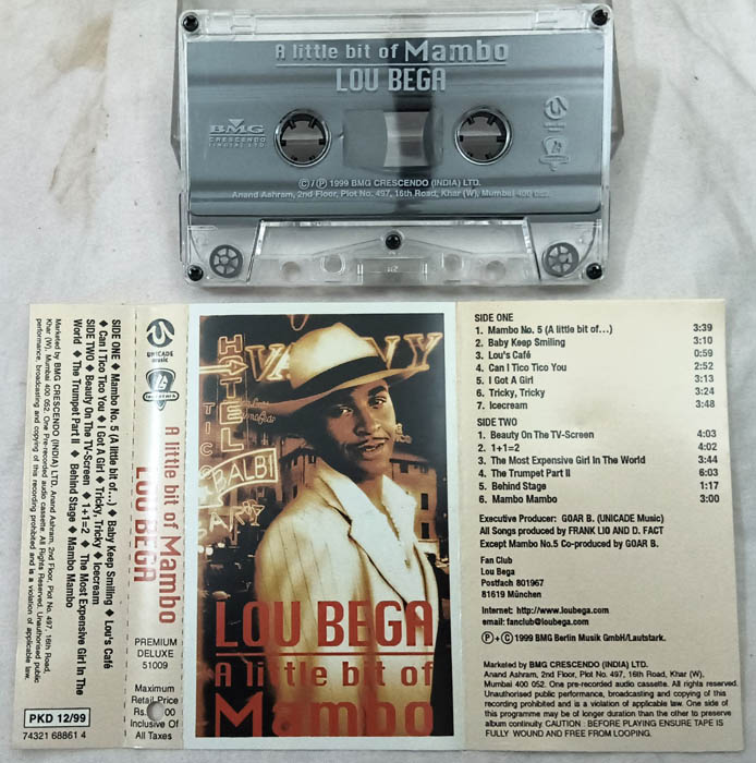 A Little bit of mambo Lou Bega Audio Cassette