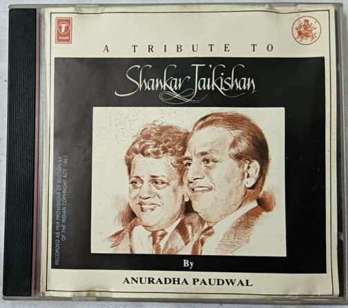 A Tribute to Shankar Jaikishan by Anuradha Paudwal Hindi Audio cd
