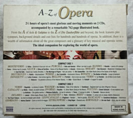 A-Z Of Opera Album Audio CD (Including book)