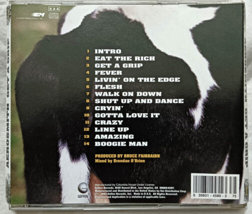 Aerosmith Get A Grip Album Audio cd