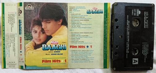 Baaghi Film Hits 1 Hindi Audio Cassette By Anand Milind