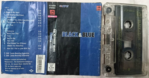Backstreet Boys Black & Blue Audio Cassette