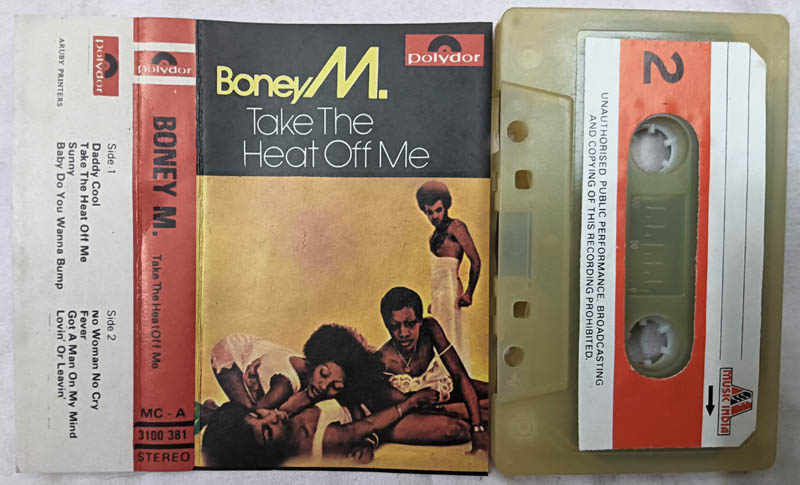 Boney Mm Take the heat off me Audio Cassette