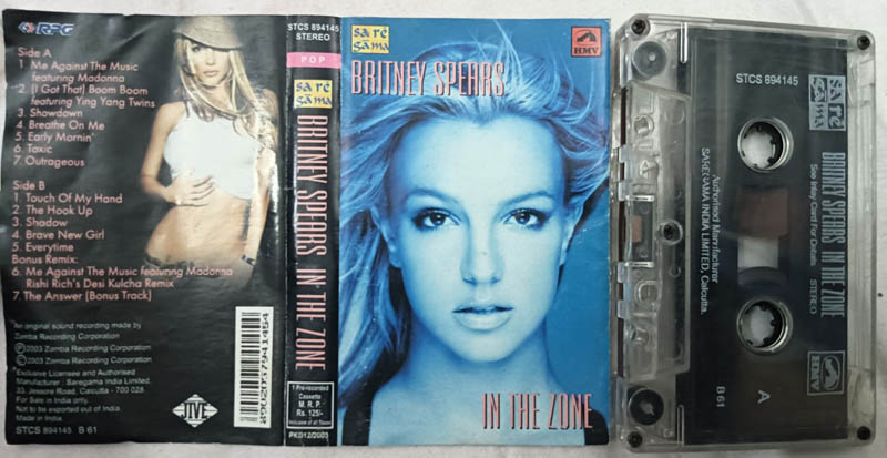 Britney Spears in the zone Audio Cassette