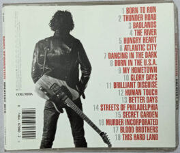 Bruce Springsteen Greatest Hits Album Audio Cd