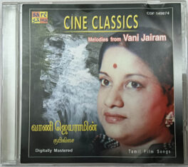 Cine Classics Melodies From Vani Jairam Tamil Audio CD