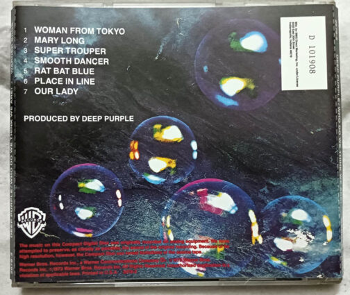 Deep Purple Who do we think we are Album Audio cd