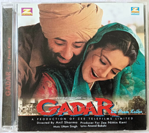 Gadar Audio Cd By Uttam Singh