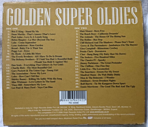 Golden Super Oldies Audio CD
