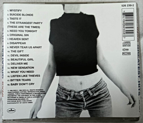 INXS The Greatest Hits Album Audio cd