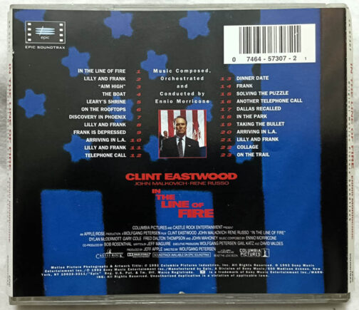 In The Line of fire Soundtrack Audio cd