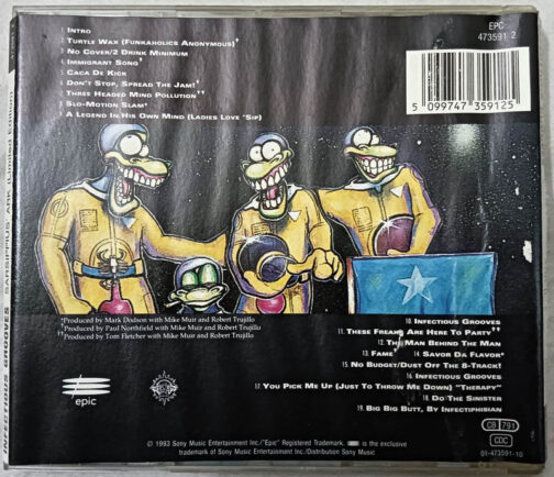 Infectious Grooves – Sarsippius' Ark (Limited Edition) Album Audio CD