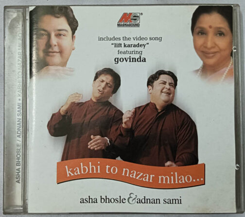 Kabhi too nazar Milao Asha Bhosle & Adnan Sami Hindi Audio cd
