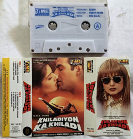 Khiladiyon Ka Khiladi Hindi Film Songs Audio cassette