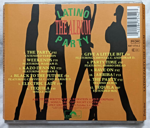 Latino Party-The Album Audio CD by Polydor