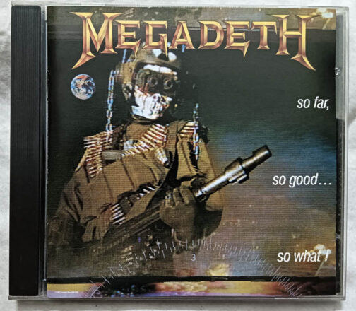Megadeth So Far So Good So What Album Audio cd