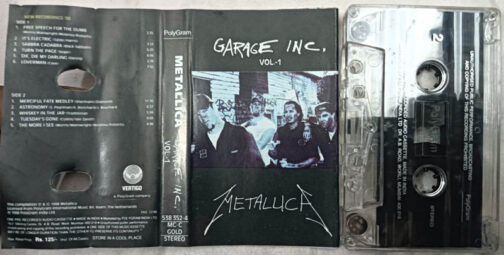 Metallica Garage Inc Vol Audio Cassette