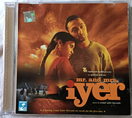 Mr and ms Iyer Audio Cd By Ustad Zakir Hussain