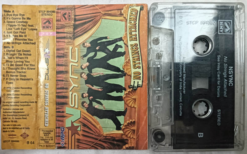 NSYNC No Strings Attached Audio Cassette