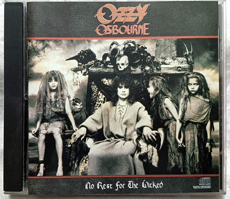 Ozzy Osbourne no Rest for the wicked Album Audio cd