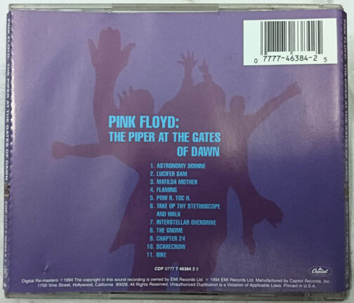 Pink Floyd The Piper at the Gates of Dawn Audio cd