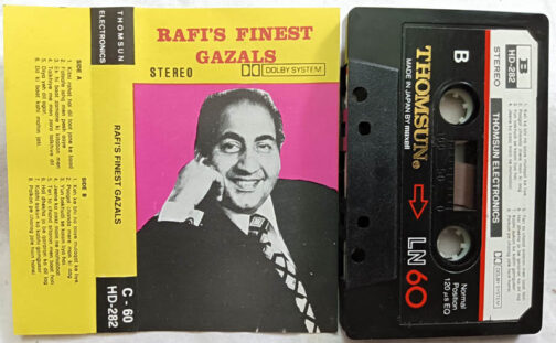 Rafis Finest Gazals Audio Cassette