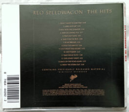 Reo Speedwagon The Hits Album Audio cd