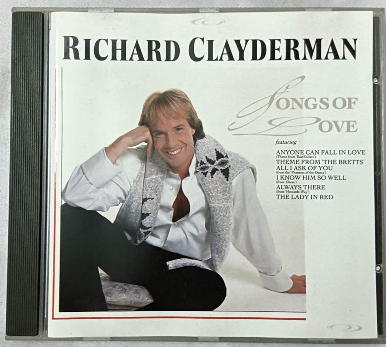 Richard Clayderman Song of Love Album Audio Cd