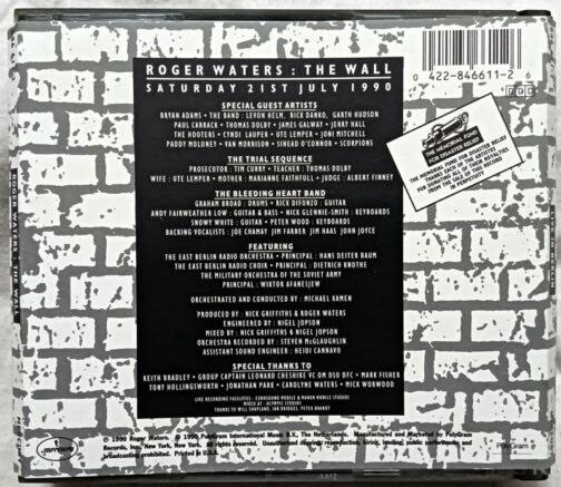 Roger Waters The Wall Live in Berlin Audio cd