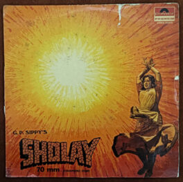 Sholay Hindi LP Vinyl Record By R.D.Burman