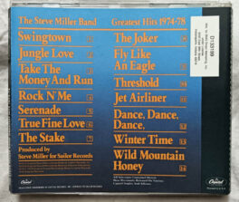 Steve Miller Band Greatest Hits 1974 -78 Album Audio cd